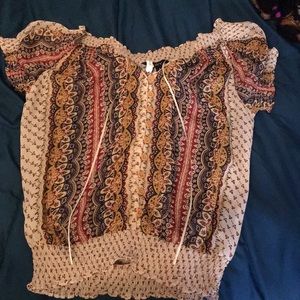 Off the shoulder top